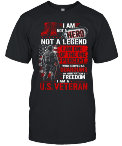 I Am One Of The One Percent Who Served As Guardians Of Freedom  Classic Men's T-shirt