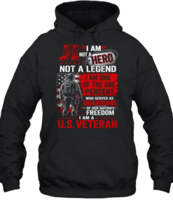 I Am One Of The One Percent Who Served As Guardians Of Freedom Unisex Hoodie