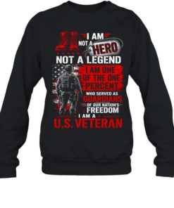 I Am One Of The One Percent Who Served As Guardians Of Freedom Unisex Sweatshirt