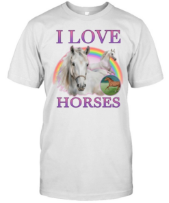 I Love whores rainbows 90s bootleg  Classic Men's T-shirt