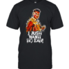 I just want to eat typography character  Classic Men's T-shirt