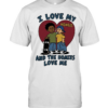 I love my homies and the homies love me Classic Men's T-shirt