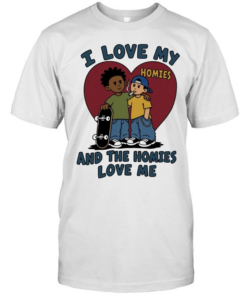 I love my homies and the homies love me  Classic Men's T-shirt