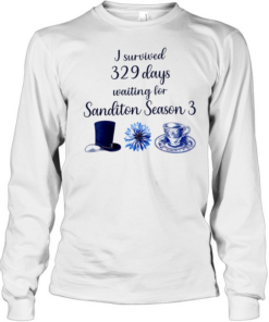 I survived 329 days waiting for Sanditon Season 3  Long Sleeved T-shirt