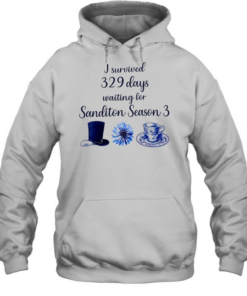I survived 329 days waiting for Sanditon Season 3  Unisex Hoodie