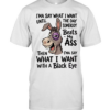 I'MA SAY WHAT I WANT UNTIL THE DAY SOMEBODY BEAT MY AS  Classic Men's T-shirt