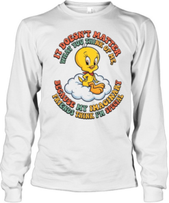 IT DOESN'T MATTER WHAT YOU THINK OF ME  Long Sleeved T-shirt