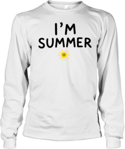 I’m Summer sun graphic Long Sleeved T-shirt