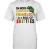 I’m more confused than chameleon in a bag of skittles Classic Men's T-shirt
