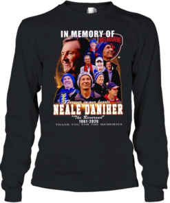 In memory of The Reverend Neale Daniher 1961-2026 forever in our hearts thank you for the memories  Long Sleeved T-shirt