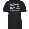 Inner Peace Four Words Skeleton T- Classic Men's T-shirt