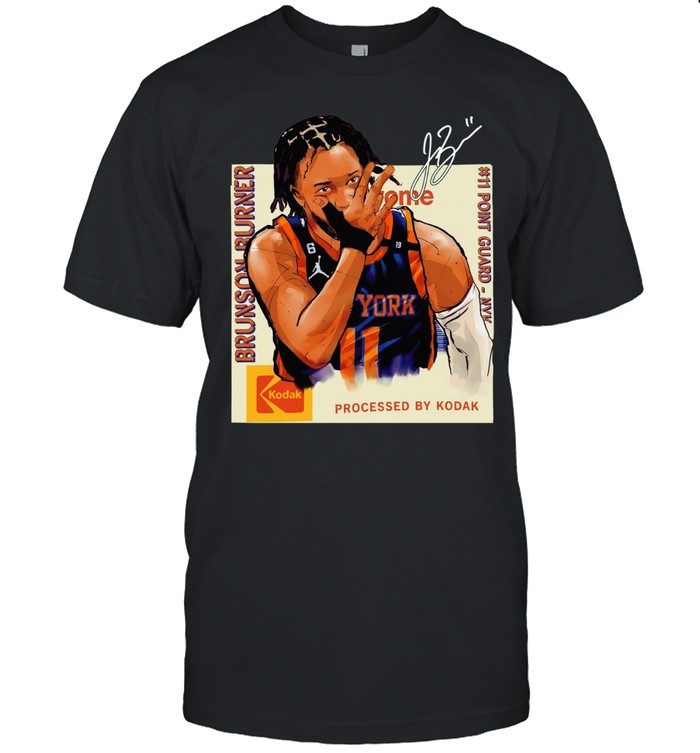 Jalen Brunson Burner 1A New York basketball signature Classic Men's T-shirt