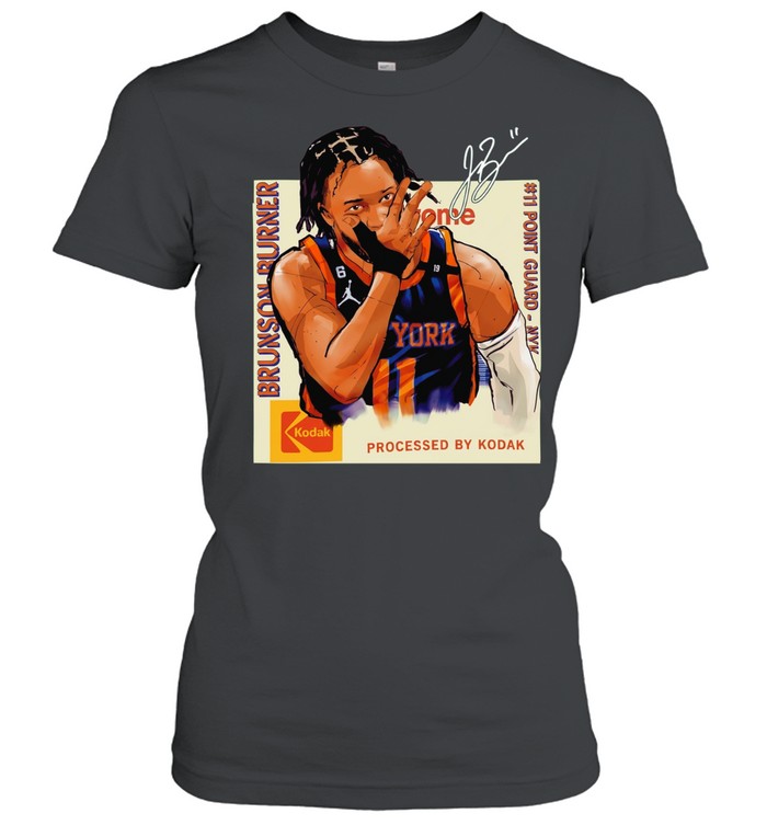 Jalen Brunson Burner 1A New York basketball signature Classic Women's T-shirt