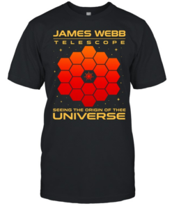 James webb telescope seeing the origin of the universe  Classic Men's T-shirt