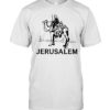 Jerusalem riding camel  Classic Men's T-shirt
