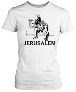 Jerusalem riding camel  Classic Women's T-shirt