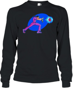 Jesdouken Jesus Quintana using a bowling ball hadouken attack  Long Sleeved T-shirt