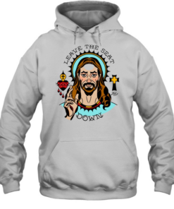 Jesus leave the seat down graphic  Unisex Hoodie