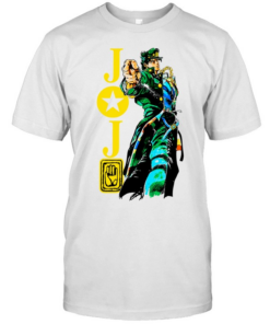 Jotaro Kujo anime cartoon  Classic Men's T-shirt