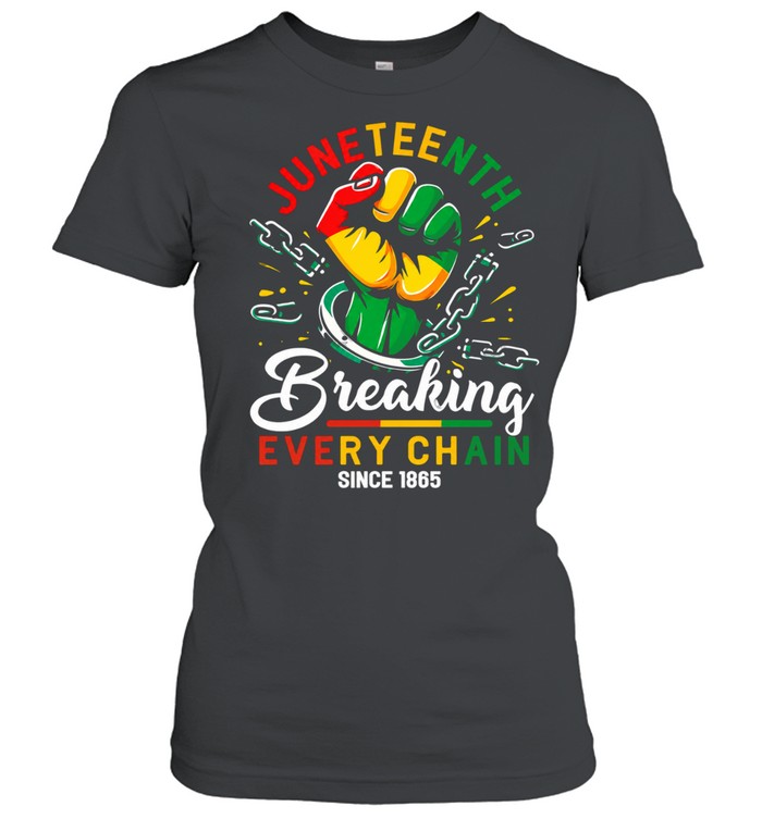 Juneteenth African American Freedom 1865 Classic Women's T-shirt