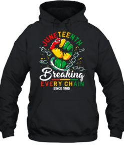 Juneteenth African American Freedom 1865 Unisex Hoodie