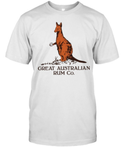 Kangaroo great Australian rum co Classic Men's T-shirt