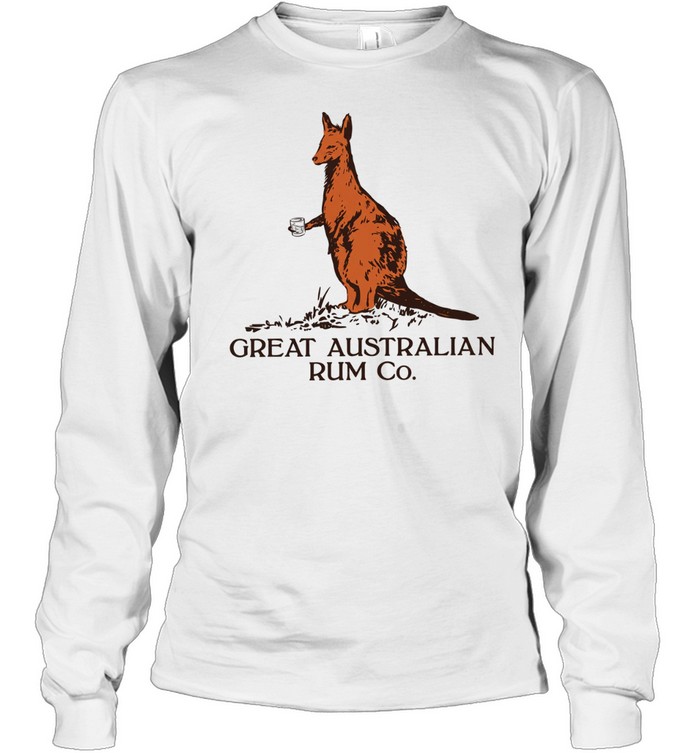 Kangaroo great Australian rum co Long Sleeved T-shirt