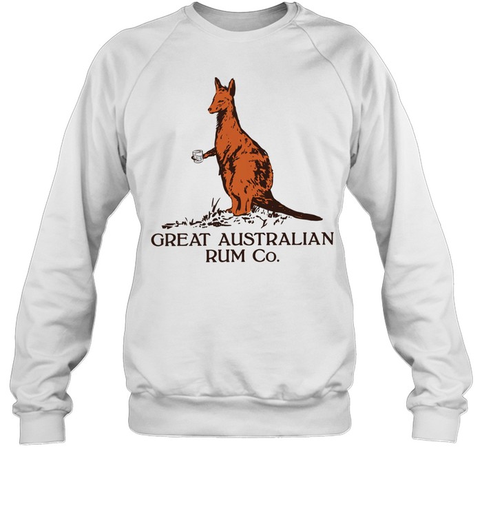 Kangaroo great Australian rum co Unisex Sweatshirt