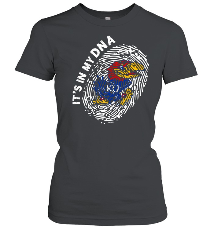 Kansas Jayhawks it’s in my DNA Classic Women's T-shirt