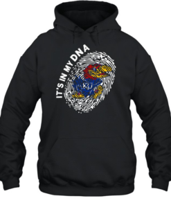 Kansas Jayhawks it’s in my DNA Unisex Hoodie