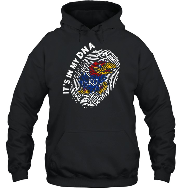 Kansas Jayhawks it’s in my DNA Unisex Hoodie