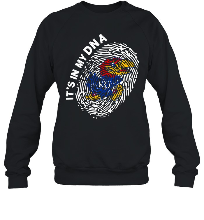Kansas Jayhawks it’s in my DNA Unisex Sweatshirt