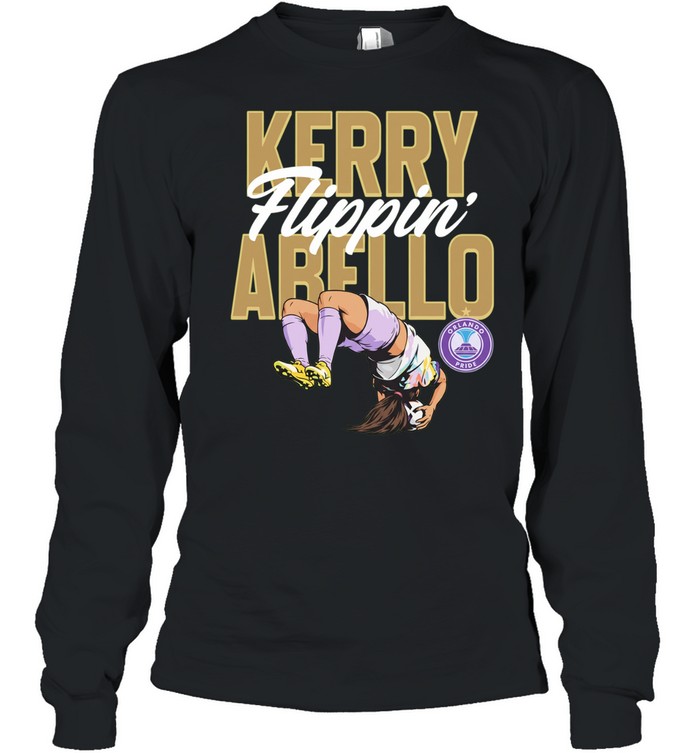 Kerry Abello Orlando Pride NWSL Flippin Long Sleeved T-shirt