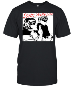 Kurt Cobain Sonic Youth Live  Classic Men's T-shirt