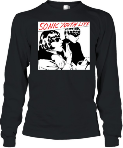 Kurt Cobain Sonic Youth Live  Long Sleeved T-shirt