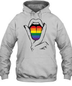 LGBT Lesbian Tongue Unisex Hoodie