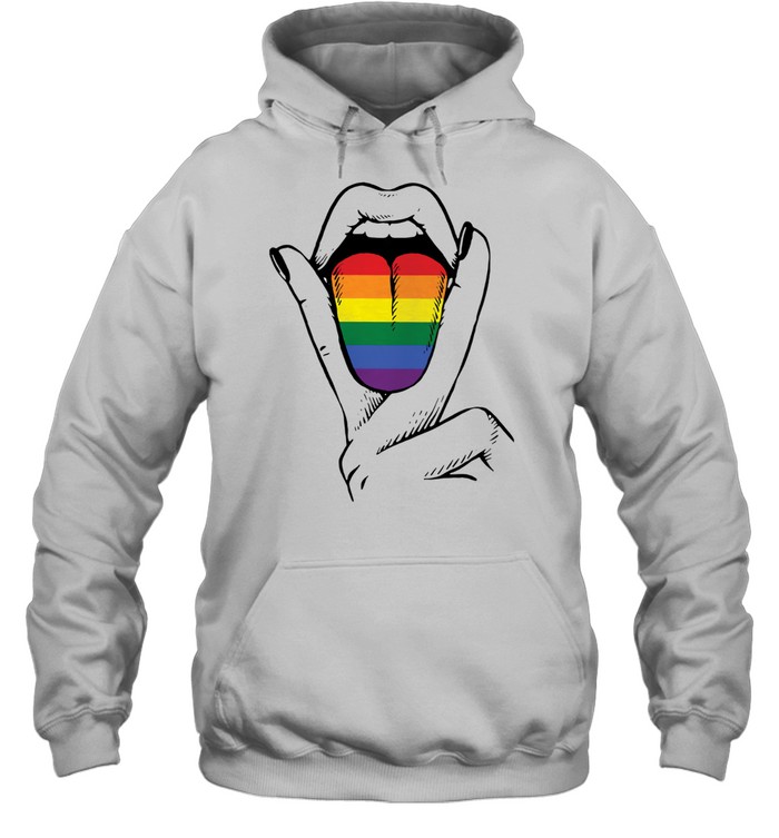 LGBT Lesbian Tongue Unisex Hoodie