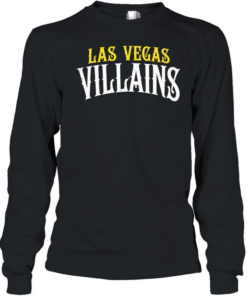 Las Vegas Villains  Long Sleeved T-shirt