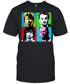 Latest action heroes 1980s portrait classic  Classic Men's T-shirt