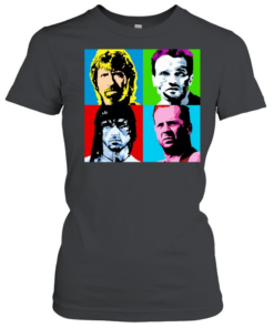 Latest action heroes 1980s portrait classic Classic Women's T-shirt