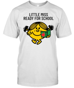 Little Miss ready for School  Classic Men's T-shirt