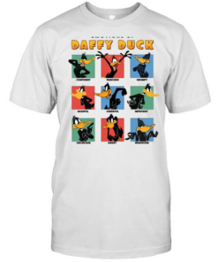 Looney Tunes Emotions Of Daffy Duck  Classic Men's T-shirt