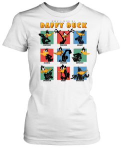 Looney Tunes Emotions Of Daffy Duck  Classic Women's T-shirt