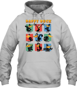 Looney Tunes Emotions Of Daffy Duck  Unisex Hoodie