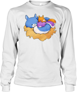 Ma squirrel with kids relaxed Tee Long Sleeved T-shirt