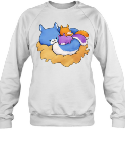 Ma squirrel with kids relaxed Tee Unisex Sweatshirt