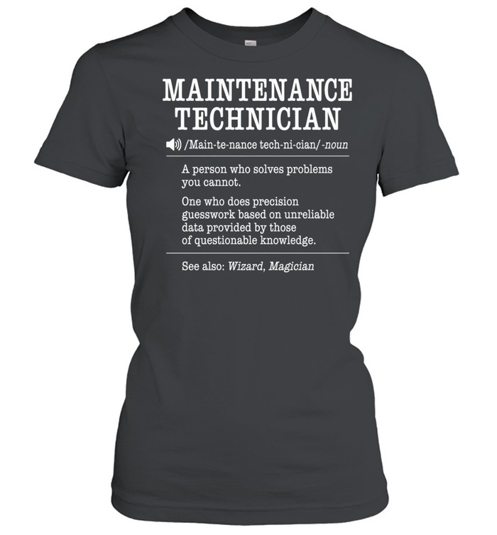 Maintenance Technician Classic Women's T-shirt