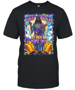 Man grape and gold get rich and people envy  Classic Men's T-shirt
