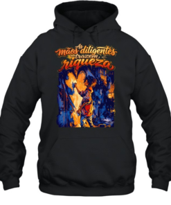 Maos as diligentes trazem riqueza  Unisex Hoodie
