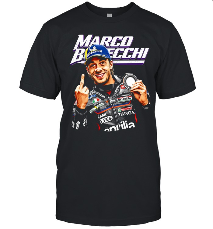 Marco Bezzecchi racing middle finger meme Classic Men's T-shirt